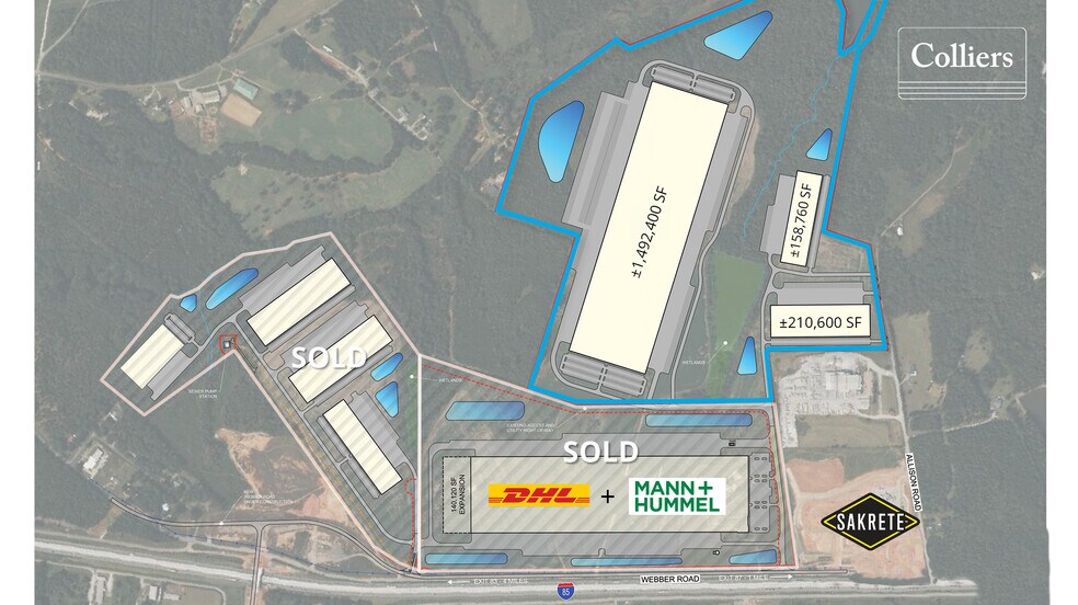 0 Webber Rd, Gaffney, SC à vendre - Photo du bâtiment - Image 1 de 1