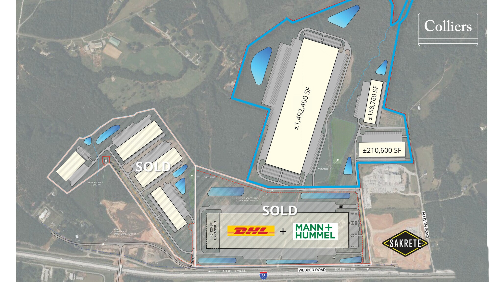 0 Webber Rd, Gaffney, SC à vendre Photo du bâtiment- Image 1 de 2