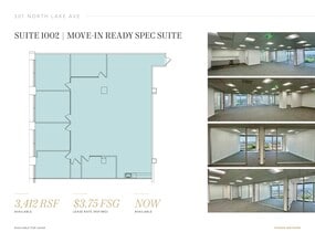 301 N Lake Ave, Pasadena, CA for lease Floor Plan- Image 1 of 5