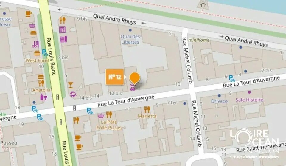 Commerce de détail dans Nantes à louer - Photo du bâtiment - Image 3 de 4