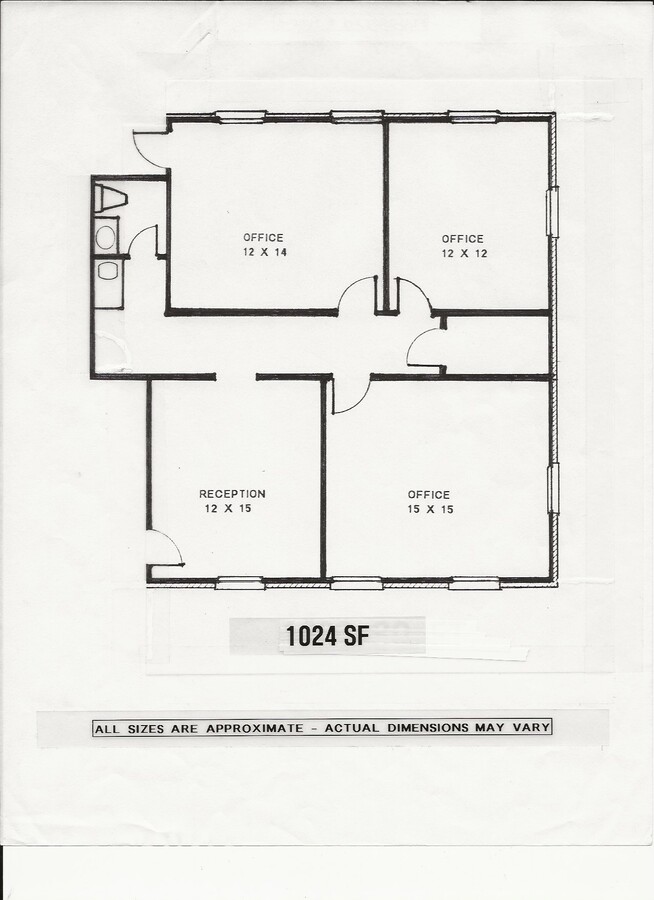 1070 Cambridge Sq, Alpharetta, GA 30009 - Unit D - - Floor Plan - Image 1 of 1