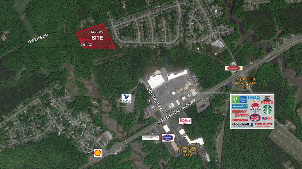 0 Owens Dr, King George, VA for sale - Building Photo - Image 1 of 1