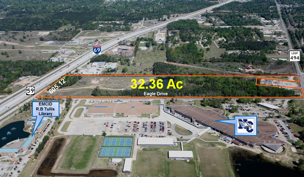 NE Hwy 59 & Eagle Dr, New Caney, TX for sale - Building Photo - Image 1 of 1