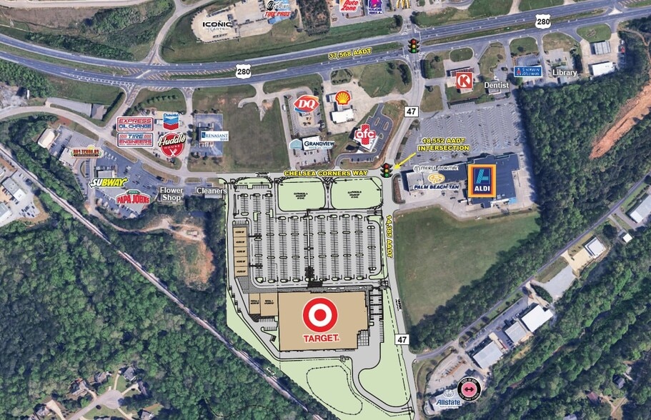 Chelsea Corners Way hwy, Chelsea, AL for lease - Site Plan - Image 2 of 9