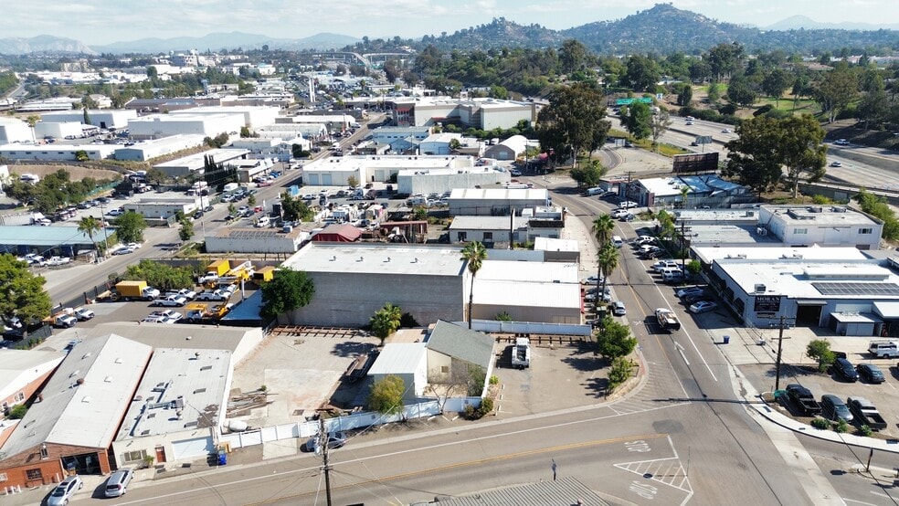 8126 Center St, La Mesa, CA for lease - Aerial - Image 3 of 5
