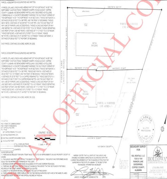 1540 Parker Ln, Enterprise, AL à vendre - Photo du bâtiment - Image 2 de 6