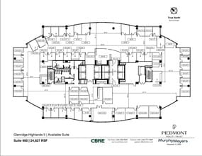 5555 Glenridge Connector, Atlanta, GA for lease Floor Plan- Image 1 of 1