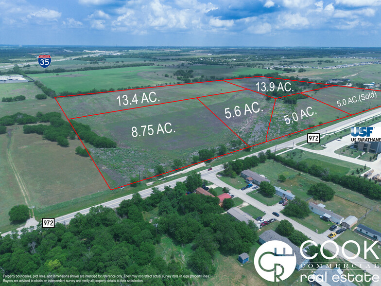 County Road 972, Georgetown, TX for sale - Aerial - Image 3 of 6