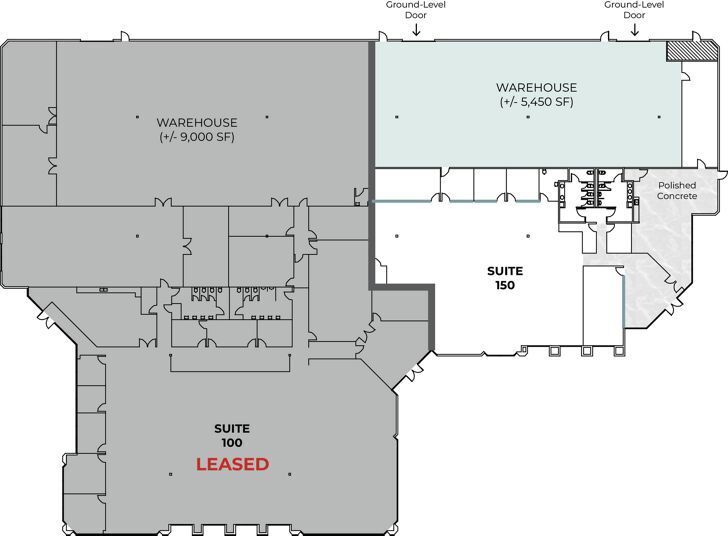 142 Technology Dr, Irvine, CA à louer Plan d’étage- Image 1 de 1