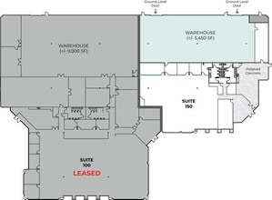 142 Technology Dr, Irvine, CA à louer Plan d’étage- Image 1 de 1