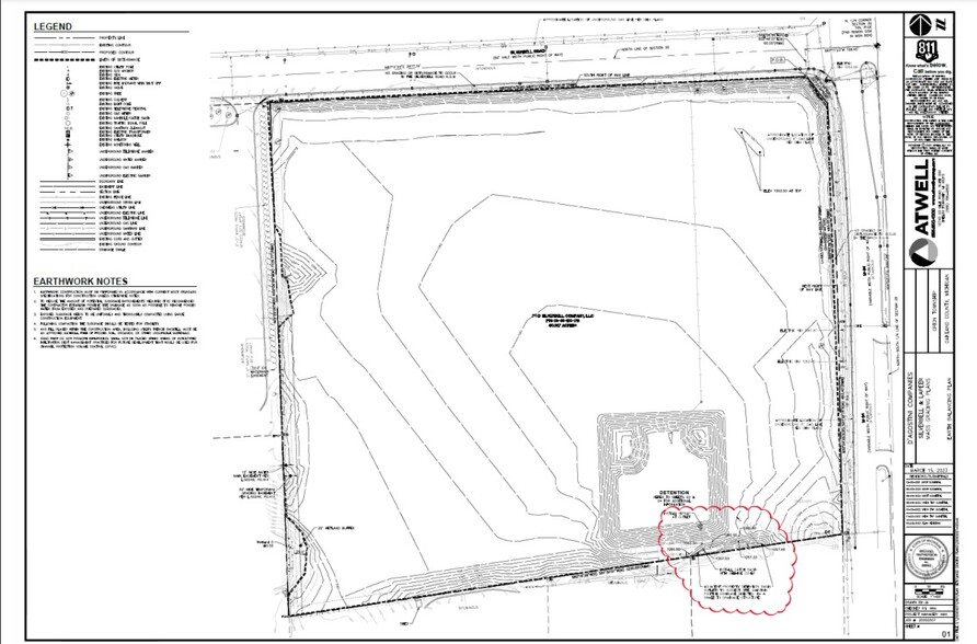 M-24 & Silverbell, Orion Township, MI for lease - Plat Map - Image 2 of 2