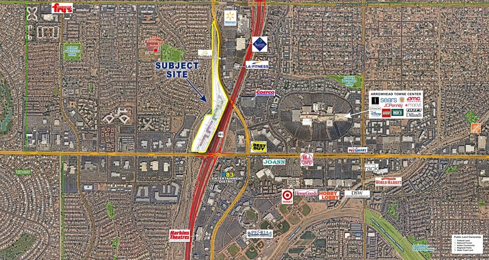 Loop 101 & Bell Rd, Glendale, AZ for sale - Aerial - Image 2 of 5