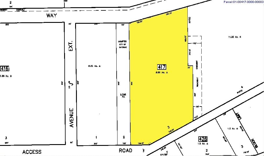55 Hook Rd, Bayonne, NJ à louer - Plan cadastral - Image 2 de 6