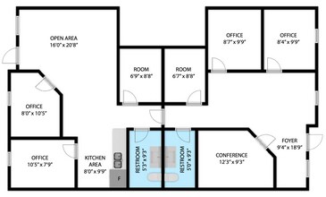 415 Montgomery Rd, Altamonte Springs, FL à louer Plan d’étage- Image 1 de 19