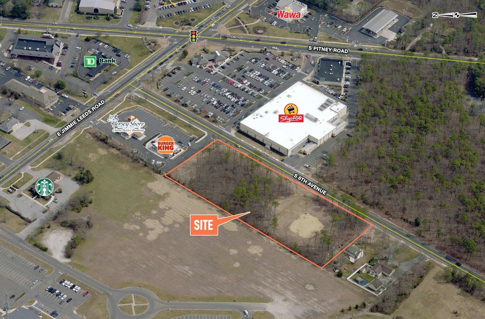 417 8th Ave, Galloway, NJ for sale Aerial- Image 1 of 3