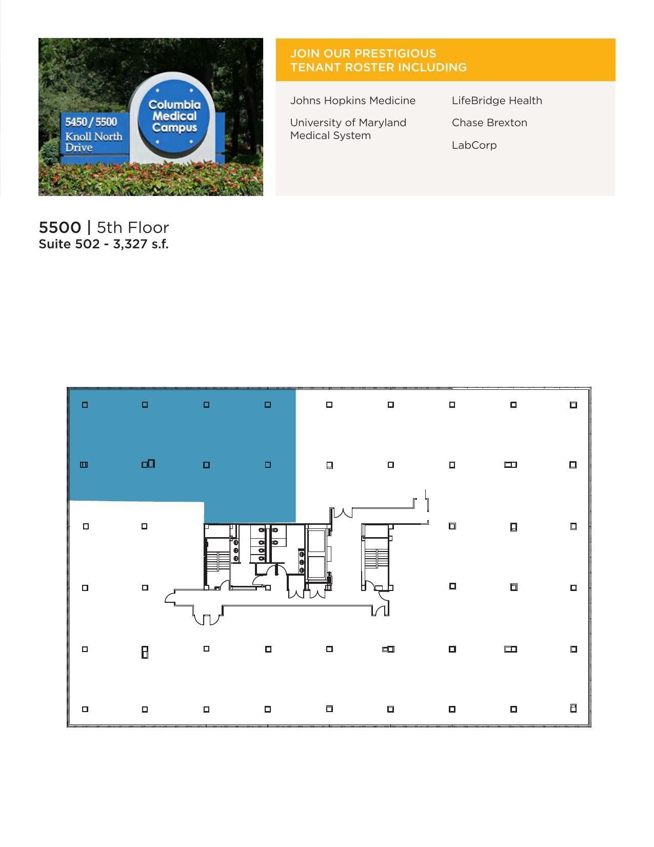 5450 Knoll North Dr, Columbia, MD for lease Floor Plan- Image 1 of 1
