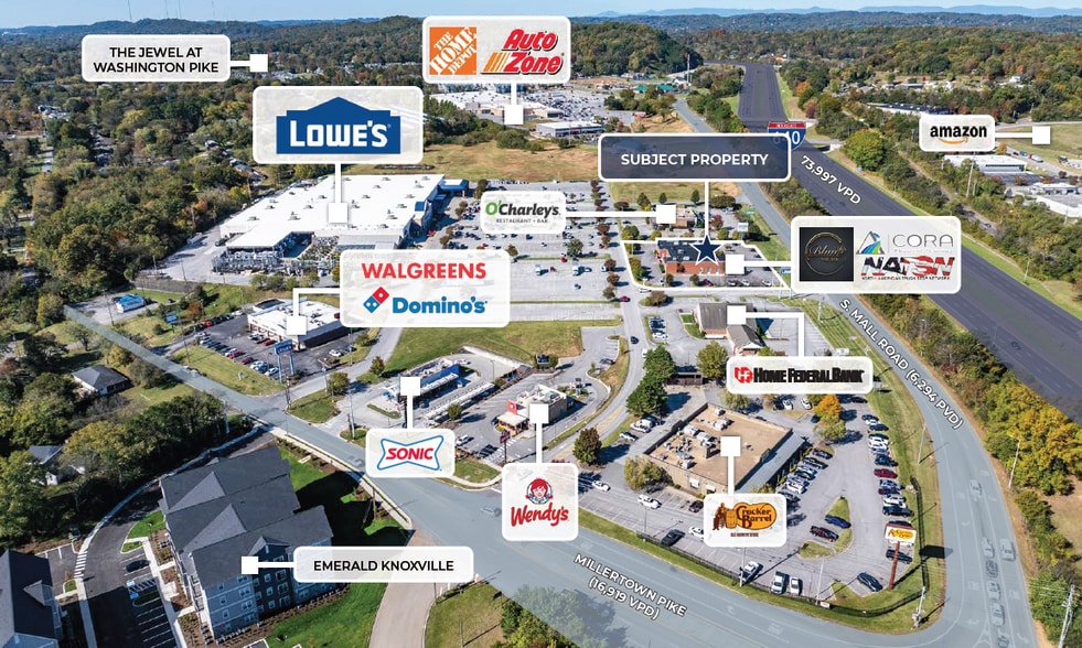 3010 Mall Rd South, Knoxville, TN à vendre - Photo du bâtiment - Image 3 de 9