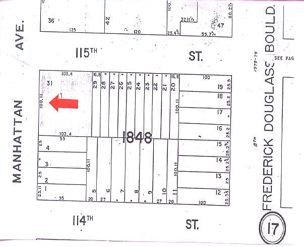 346-354 Manhattan Ave, New York, NY for sale - Plat Map - Image 2 of 4