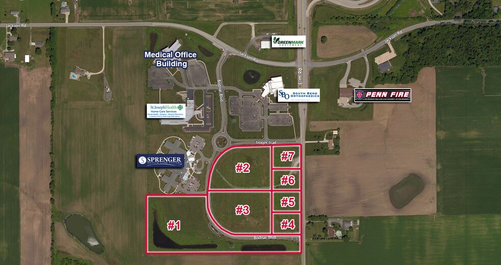 60241-60331 Bodnar Blvd, Mishawaka, IN à vendre - Photo du bâtiment - Image 1 de 1