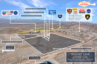 Plus de détails pour S Nugget Lane, Searchlight, NV - Terrain à vendre