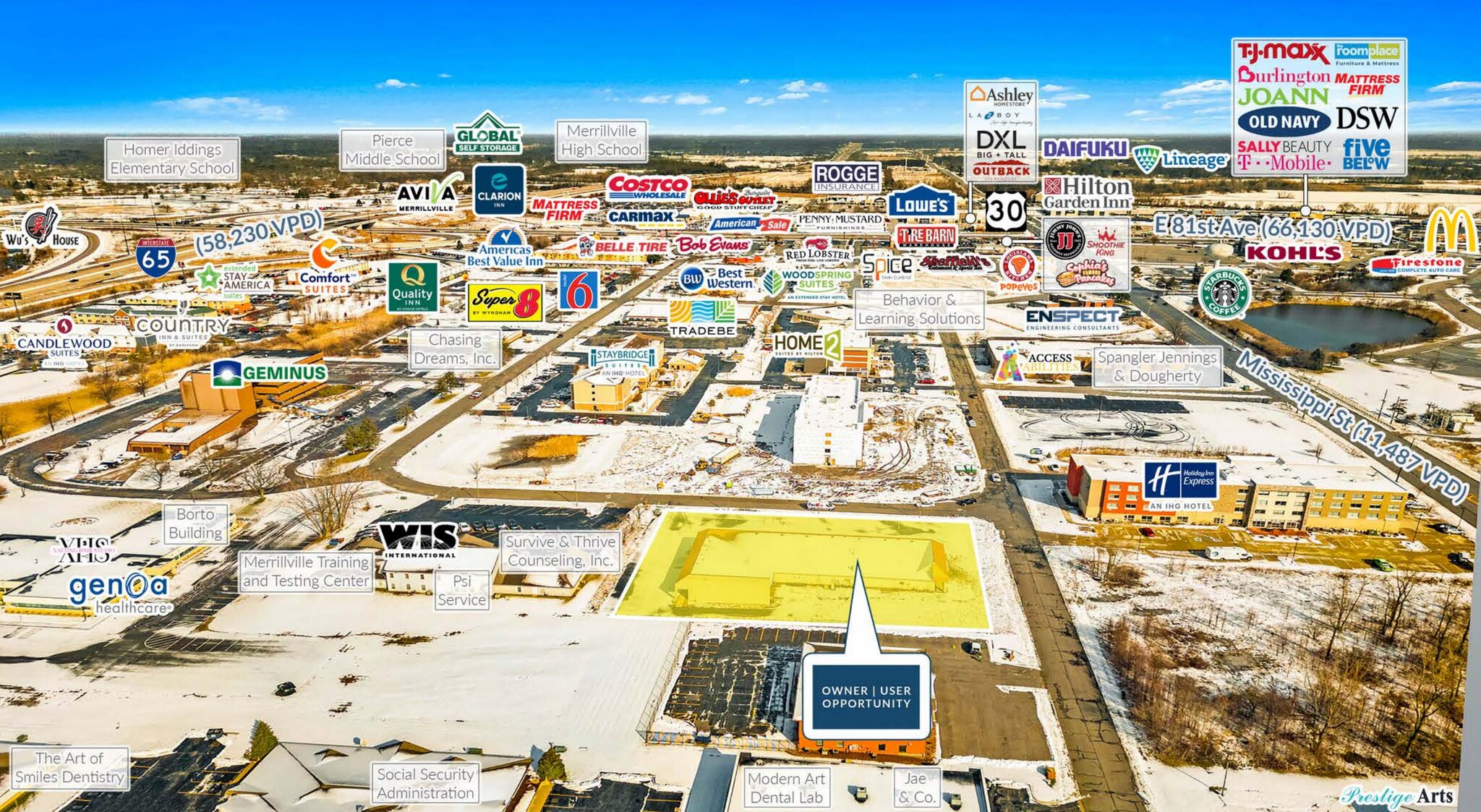 1471-1483 E 84th Pl, Merrillville, IN for sale Building Photo- Image 1 of 1