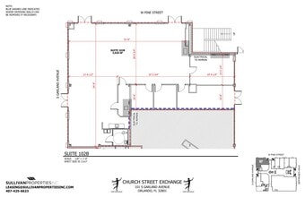 122 W Pine St, Orlando, FL for lease Floor Plan- Image 1 of 1