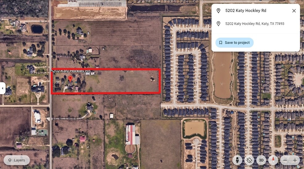 5202 Katy Hockley Rd, Katy, TX à vendre - Aérien - Image 2 de 4