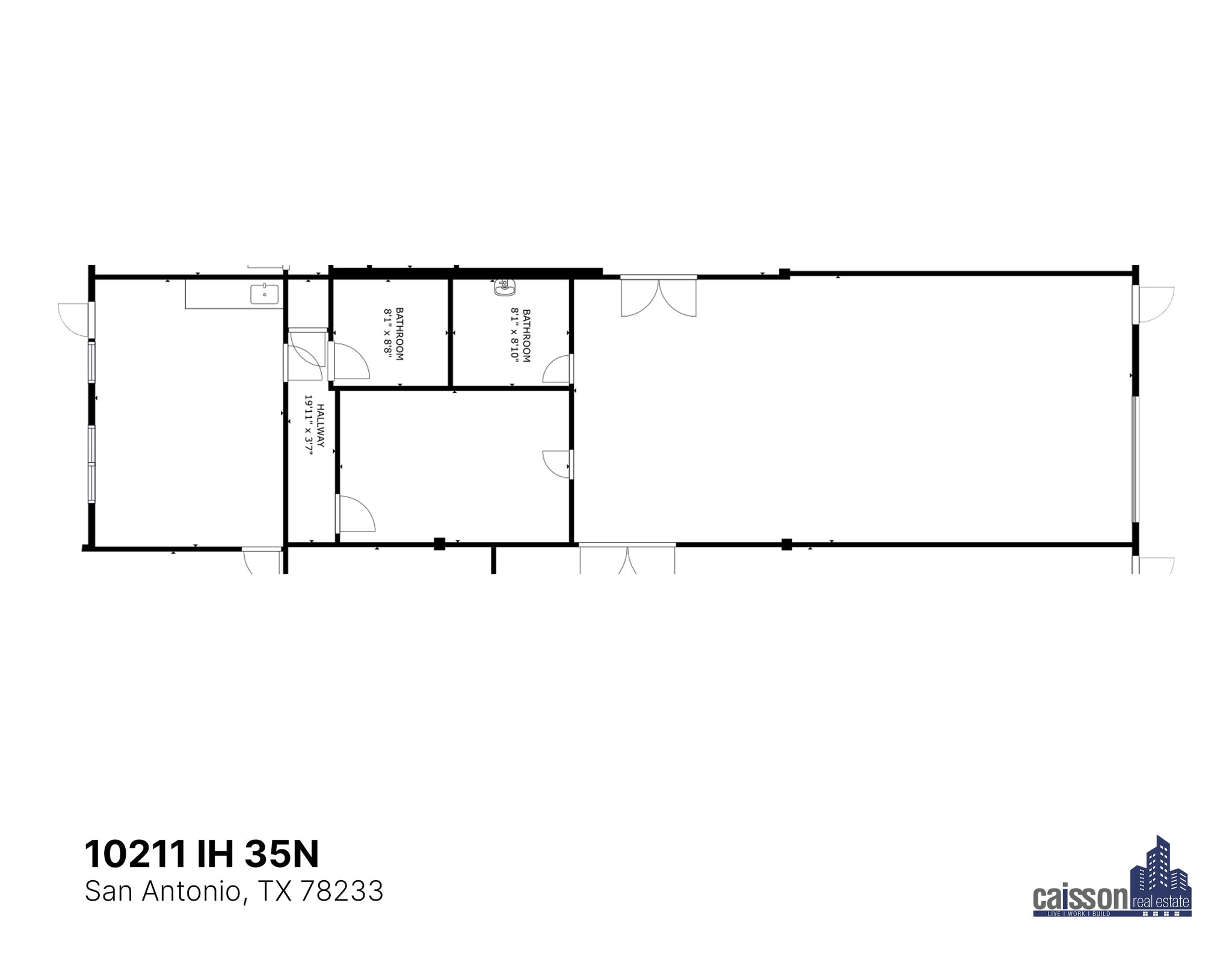 10201-10237 N IH 35, San Antonio, TX for lease Floor Plan- Image 1 of 1