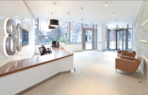 80 Hammersmith Rd, London for lease - Lobby - Image 3 of 9