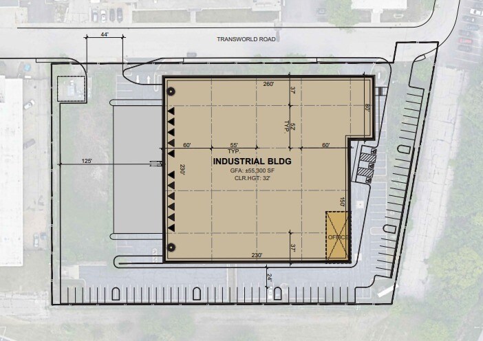 4333 Transworld Rd, Schiller Park, IL for lease - Site Plan - Image 2 of 3