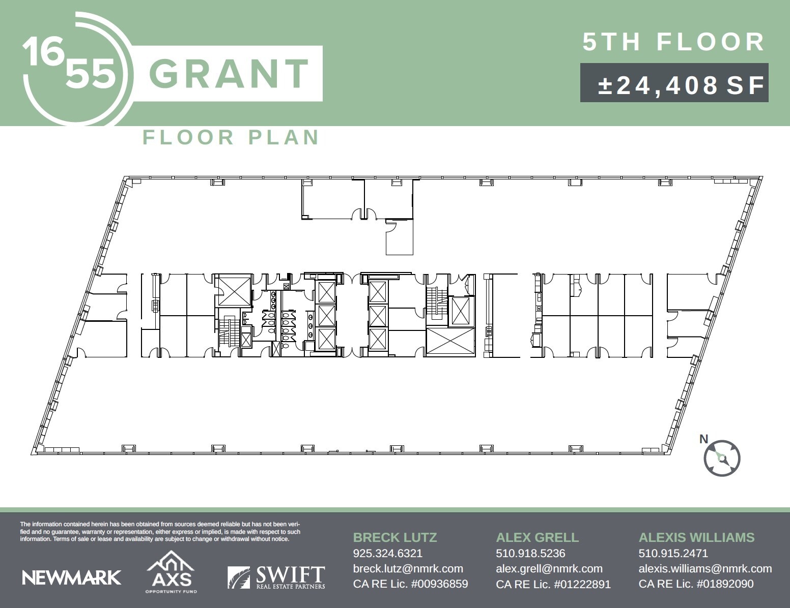 1655 Grant St, Concord, CA for lease Floor Plan- Image 1 of 1
