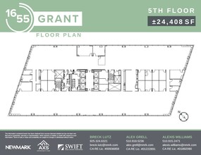 1655 Grant St, Concord, CA for lease Floor Plan- Image 1 of 1
