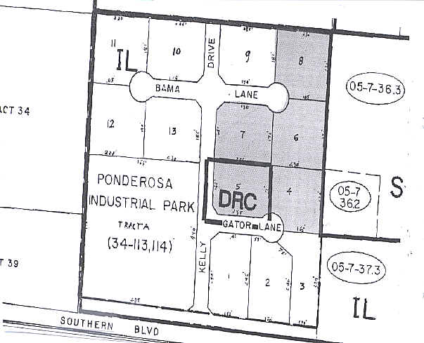 8233 Gator Ln, West Palm Beach, FL à louer - Plan cadastral - Image 3 de 3