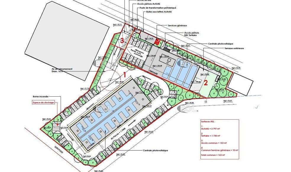 Local d'activités dans Marseille à vendre - Plan de site - Image 3 de 5