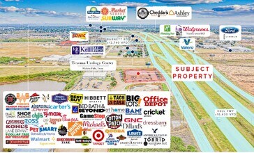 5800 Kell Blvd, Wichita Falls, TX - AERIAL  map view