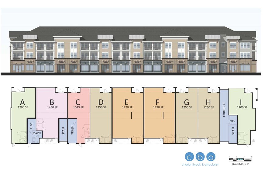 122 E Main St, Tavares, FL à louer - Plan d’étage - Image 2 de 3