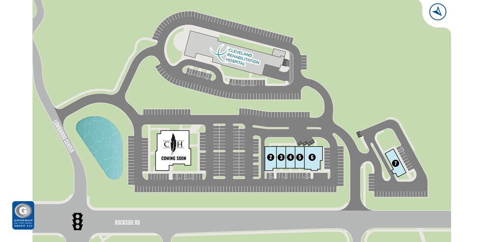 4114 Rockside Rd, Seven Hills, OH à louer - Plan de site - Image 3 de 3