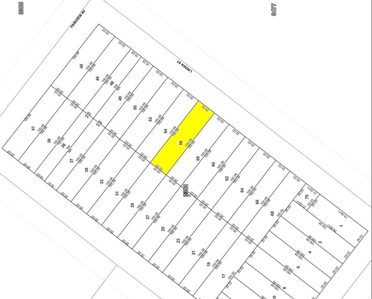 19-23 Linden St, Flushing, NY for sale - Plat Map - Image 2 of 4