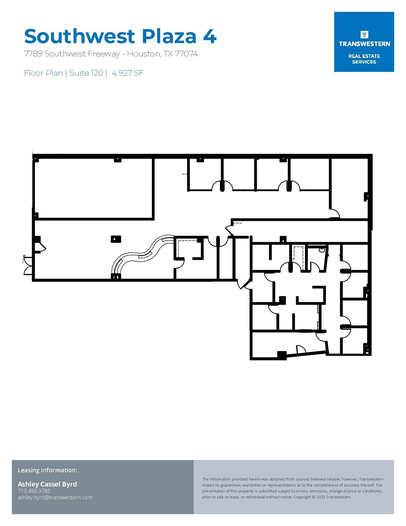 7737 Southwest Fwy, Houston, TX for lease Floor Plan- Image 1 of 1