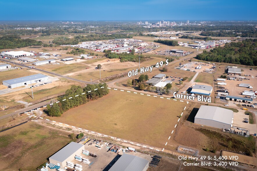 Carrier Blvd/Old 49 hwy, Richland, MS à vendre - Photo principale - Image 1 de 4