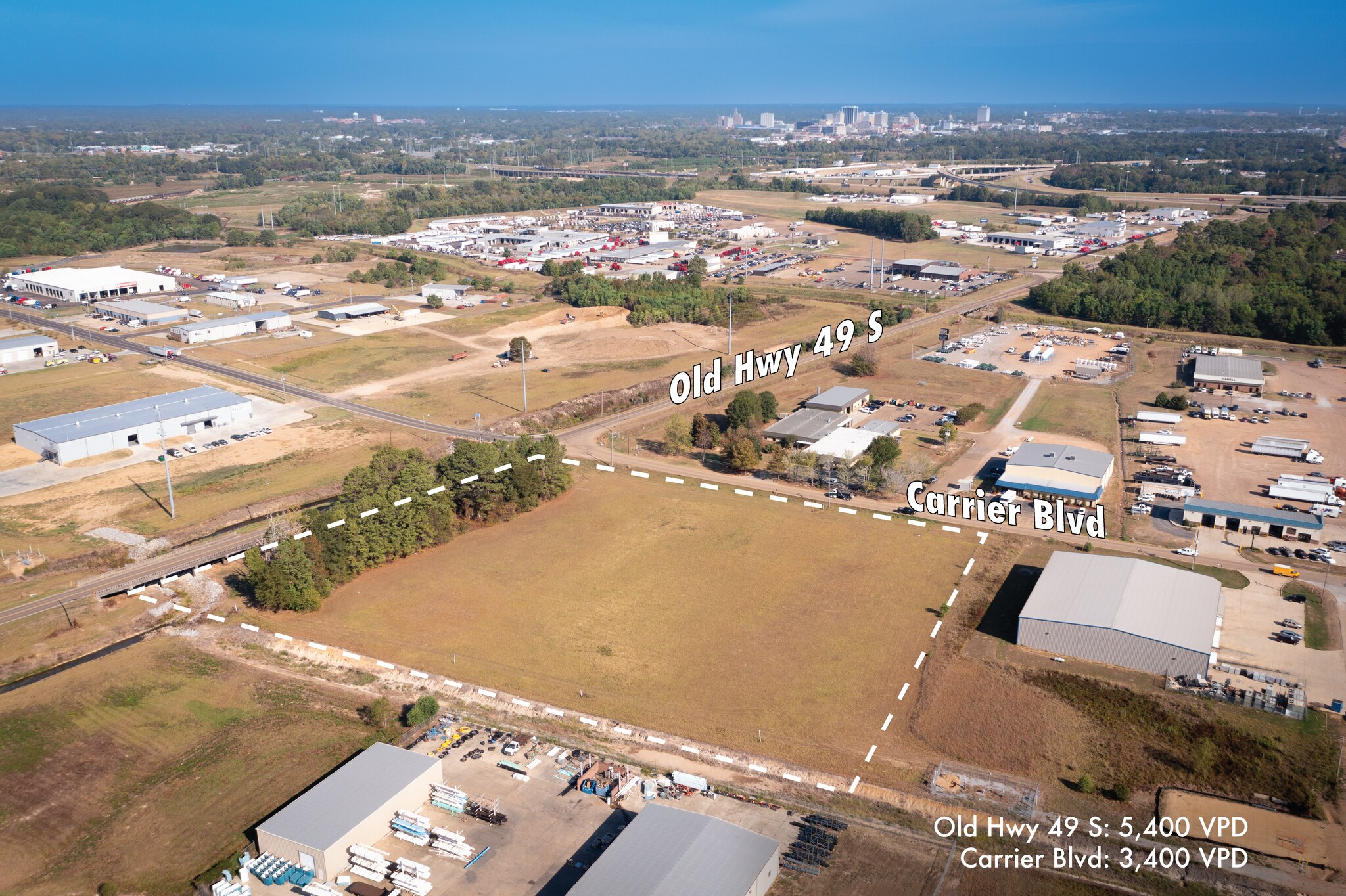 Carrier Blvd/Old 49 hwy, Richland, MS for sale Primary Photo- Image 1 of 5