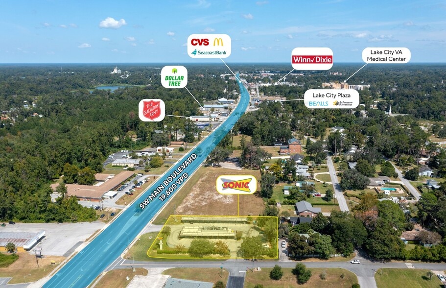 1333 SW Main Blvd, Lake City, FL for sale - Aerial - Image 3 of 5