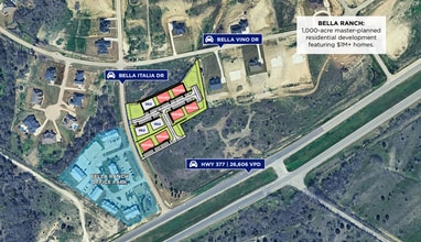 12100 Bella Vino Dr, Fort Worth, TX - Aerial  map view