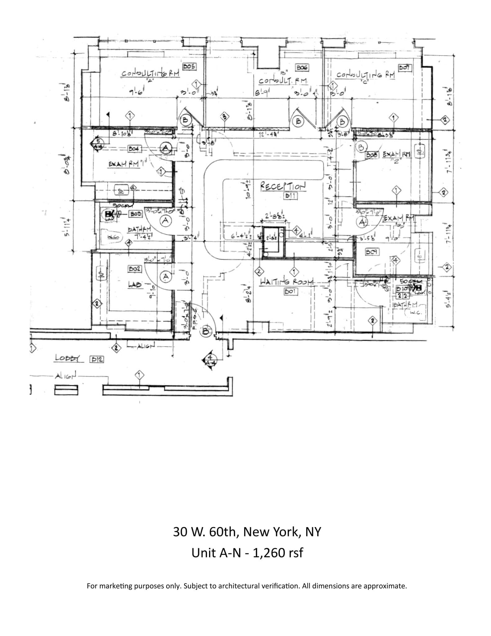 30 W 60th St, New York, NY for lease Site Plan- Image 1 of 1