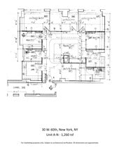 30 W 60th St, New York, NY for lease Site Plan- Image 1 of 1