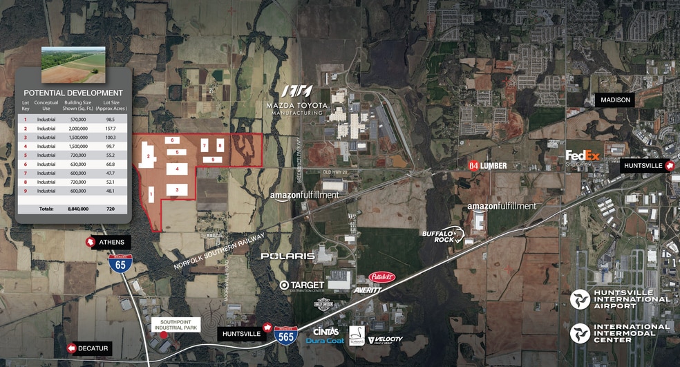 Tanner Land Acreage, Madison, AL for sale - Building Photo - Image 2 of 11