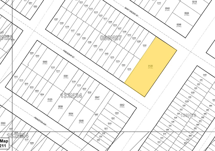 7201 Castor Ave, Philadelphia, PA à louer - Plan cadastral - Image 2 de 5