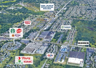 1231-1235 French Rd, Depew, NY - Aérien Vue de la carte