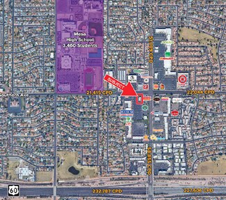 Plus de détails pour 1937 E Southern Ave, Mesa, AZ - Commerce de détail à louer