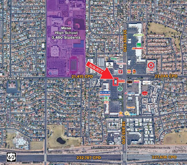 Plus de détails pour 1937 E Southern Ave, Mesa, AZ - Commerce de détail à louer